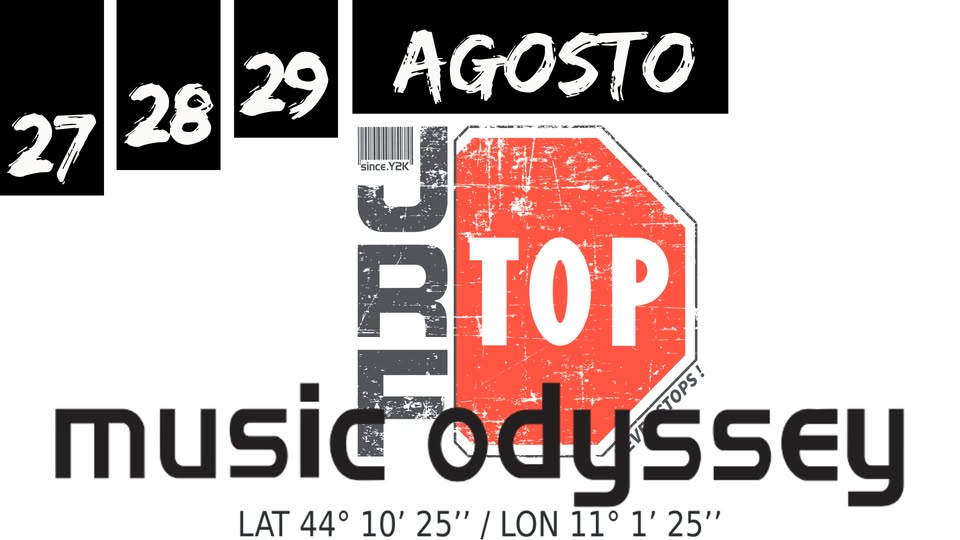 Evento Music Odyssey 2026 – Castel di Casio Locandina Music Odyssey 2026 – Castel di Casio - da giovedì 27 agosto - sabato 29 agosto 2026 ore 17:00 ore 23:45