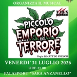 Immagine evento Musical “Piccolo Emporio Del Terrore” a Ponte di Piave (TV) Musical "Piccolo Emporio Del Terrore" a Ponte di Piave (TV) il 31 luglio 2026