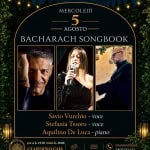 Immagine evento MusicArte 2026 – Bacharach Songbook – S. Vurchio – S. Tesoro voci A. De Luca pf a Barletta (BT) MusicArte 2026 - Bacharach Songbook - S. Vurchio - S. Tesoro voci A. De Luca pf a Barletta (BT) il 5 agosto 2026