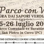 Immagine evento NEL PARCO CON VERDI – Sagra dai Sapori Verdiani a Cortemaggiore (PC) NEL PARCO CON VERDI - Sagra dai Sapori Verdiani a Cortemaggiore (PC) il 25 luglio - 26 luglio 2026