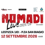 Immagine evento NOMADI in concerto a Lestizza (UD) a Santa Maria di Sclaunicco NOMADI in concerto a Lestizza (UD) a Santa Maria di Sclaunicco il 12 settembre 2026