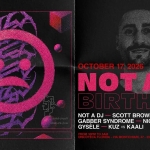Immagine evento Not A Dj – Birthday a Ghedi (BS) Not A Dj - Birthday a Ghedi (BS) il 17 ottobre 2026