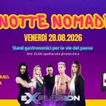 Immagine evento NOTTE NOMADE – Explosion & TuttaFuffa – Castagnole delle Lanze (AT) a Castagnole delle Lanze (AT) NOTTE NOMADE - Explosion & TuttaFuffa - Castagnole delle Lanze (AT) a Castagnole delle Lanze (AT) il 28 agosto 2026