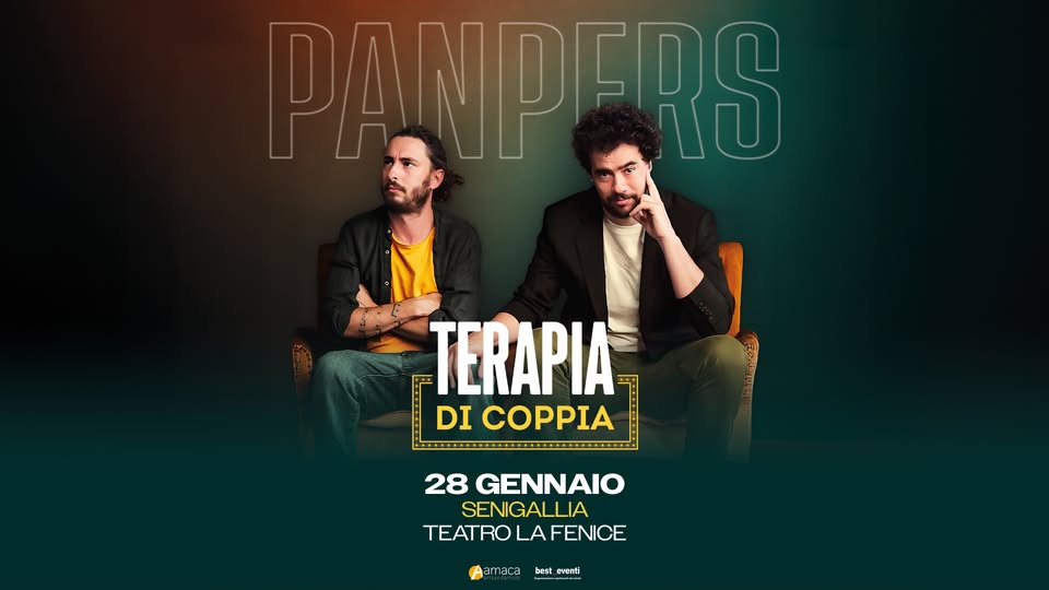 Evento Panpers – 28.01.27 – San Bendetto del Tronto, Palariviera Locandina Panpers – 28.01.27 – San Bendetto del Tronto, Palariviera - giovedì 28 gennaio ore 21:00 - 23:00