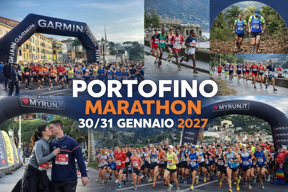 Evento Portofino Marathon Locandina Portofino Marathon - domenica 31 gennaio ore 09:15 - 11:15