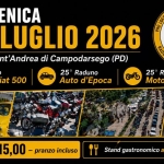 Immagine evento Raduno Auto e Moto d’Epoca – Festa del Vin a Sant’Andrea (PD) Raduno Auto e Moto d'Epoca - Festa del Vin a Sant'Andrea (PD) il 26 luglio 2026