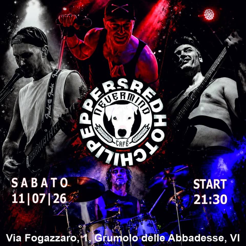 Evento Red On Top – Nevermind Cafe Locandina Red On Top – Nevermind Cafe - sabato 11 luglio ore 21:30 - 23:30