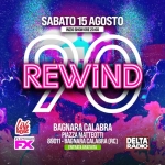 Immagine evento Rewind90 – Bagnara Calabra Rc a Bagnara Calabra (RC) Rewind90 - Bagnara Calabra Rc a Bagnara Calabra (RC) il 15 agosto 2026