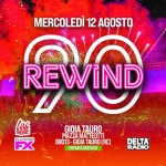 Immagine evento Rewind90 – Gioia Tauro Rc a Gioia Tauro (RC) Rewind90 - Gioia Tauro Rc a Gioia Tauro (RC) il 12 agosto 2026