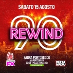 Immagine evento Rewind90 – Portosecco Ve a Mira (VE) Rewind90 - Portosecco Ve a Mira (VE) il 15 agosto 2026