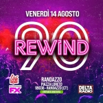 Immagine evento Rewind90 – Randazzo Ct a Randazzo (CT) Rewind90 - Randazzo Ct a Randazzo (CT) il 14 agosto 2026