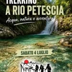 Immagine evento Rio Petescia con Nomos Trek a Turania (RI) Rio Petescia con Nomos Trek a Turania (RI) il 4 luglio 2026