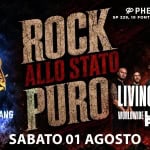 Immagine evento Rock Allo Stato Puro a Fontaneto d’Agogna (NO) Rock Allo Stato Puro a Fontaneto d'Agogna (NO) il 1 agosto 2026