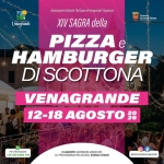 Immagine evento Sagra della Pizza e dell’Hamburger di Scottona – Venagrande 2026 a Ascoli Piceno (AP) Sagra della Pizza e dell'Hamburger di Scottona - Venagrande 2026 a Ascoli Piceno (AP) il 12 agosto - 18 agosto 2026