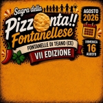 Immagine evento Sagra della Pizzonta Fontanellese. Fontanelle di Teano (CE) a Teano (CE) Sagra della Pizzonta Fontanellese. Fontanelle di Teano (CE) a Teano (CE) il 16 agosto 2026