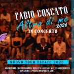 Immagine evento Salemi TP – Fabio Concato in concerto – Altro di Me Tour Estate 2026 a Salemi (TP) Salemi TP - Fabio Concato in concerto - Altro di Me Tour Estate 2026 a Salemi (TP) il 18 agosto 2026
