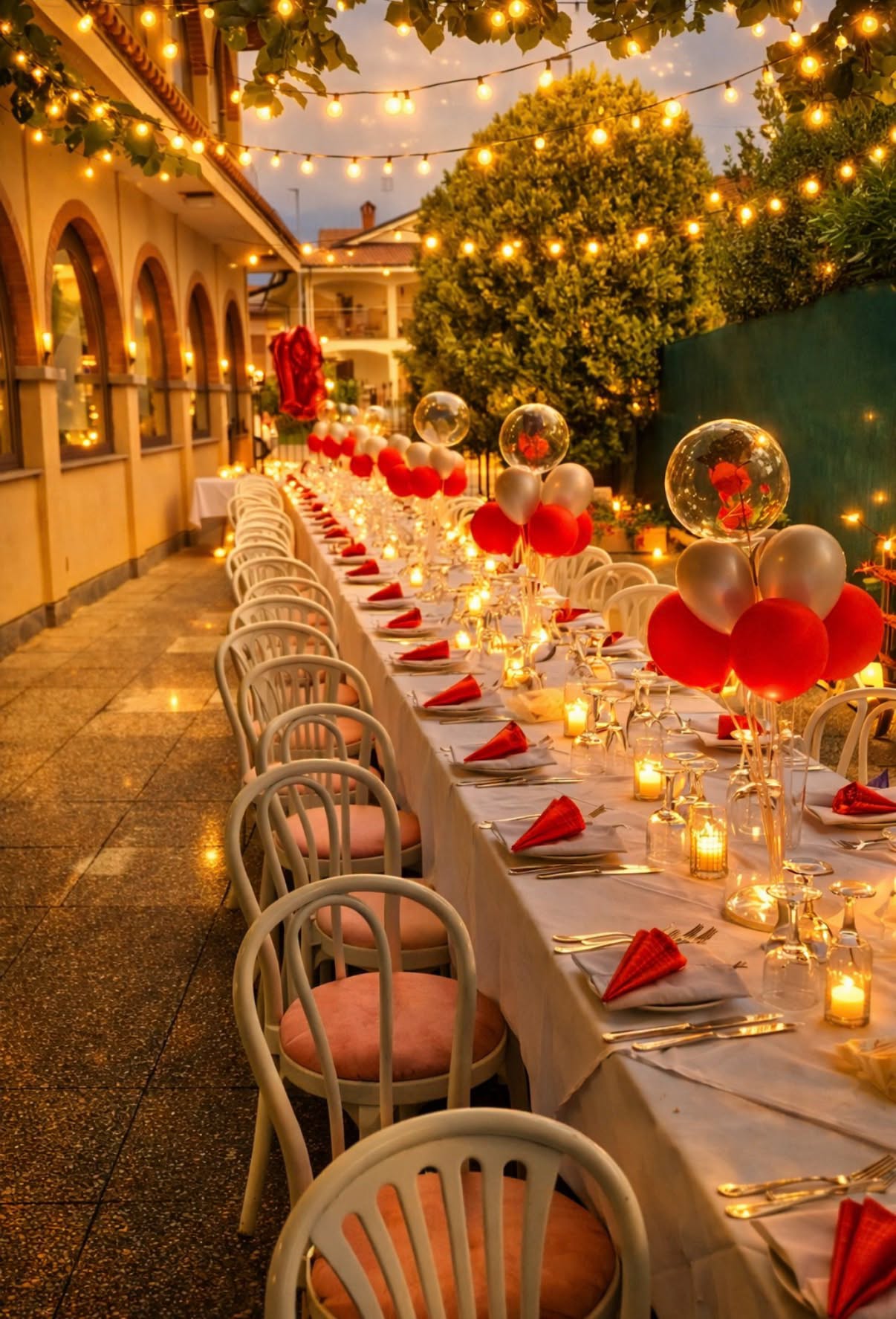 Evento Serata dei single white party con tocco rosso , ad Avigliana di Torino in giardino by Celestino ! Locandina Serata dei single white party con tocco rosso , ad Avigliana di Torino in giardino by Celestino ! - sabato 25 luglio ore 20:15 - 23:55