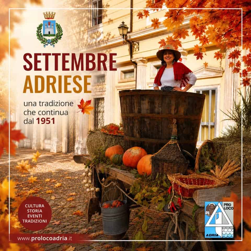 Evento Settembre Adriese Locandina Settembre Adriese - martedì 1 settembre ore 00:00 - 02:00