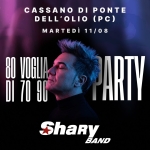 Immagine evento Sharyband Alla “Sagra Del Cotechino”, Loc. Cassano, Ponte Dell’olio (Pc) a Ponte dell’Olio (PC) Sharyband Alla "Sagra Del Cotechino", Loc. Cassano, Ponte Dell'olio (Pc) a Ponte dell'Olio (PC) il 11 agosto 2026