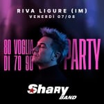 Immagine evento Sharyband@Evento Live – Riva Ligure (Im) a Riva Ligure (IM) Sharyband@Evento Live - Riva Ligure (Im) a Riva Ligure (IM) il 7 agosto 2026