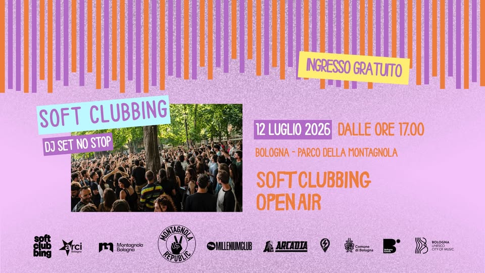 Evento SOFT CLUBBING – dj set no stop – Montagnola Republic Locandina SOFT CLUBBING – dj set no stop – Montagnola Republic - domenica 12 luglio ore 17:00 - 19:00