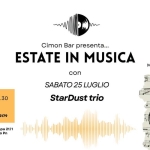 Immagine evento StarDust trio – Cimon Bar 25 07 26 a Aviano / Davian Potrebbe essere un contenuto grafico raffigurante tromba, sassofono, clarinetto, chitarra e il seguente testo "ح Cimon Bar جو ANCAVALE Cimon Bar presenta.. ESTATE IN MUSICA He con Inizio ore 18.30 MTmusjc SABATO 25 SABATO25LUGLIO LUGLIO StarDust trio INFOE PRENOTAZIONE TAVOLI 333.6275179 य Piazzale della Puppa 21/1 Aviano Piancavallo Pn"