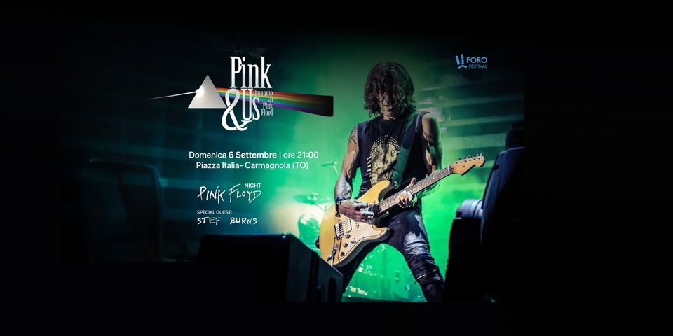 Evento Stef Burns – Pink Floyd Night Locandina Stef Burns – Pink Floyd Night - domenica 6 settembre ore 21:00 - 23:00