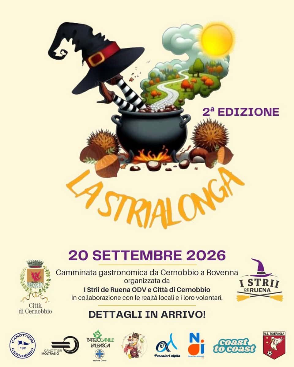 Evento Strialonga 2026 – 2A Edizione Locandina Strialonga 2026 – 2A Edizione - domenica 20 settembre ore 08:00 - 10:00