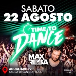 Immagine evento TIME TO DANCE – Sagra di San Bortolo @Agugliaro (VI) a Agugliaro (VI) TIME TO DANCE - Sagra di San Bortolo @Agugliaro (VI) a Agugliaro (VI) il 22 agosto 2026