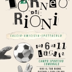 Immagine evento TORNEO DEI RIONI – 7º edizione – Virtus Calcio Cermenate a Cermenate (CO) TORNEO DEI RIONI - 7º edizione - Virtus Calcio Cermenate a Cermenate (CO) il 6 luglio - 11 luglio 2026