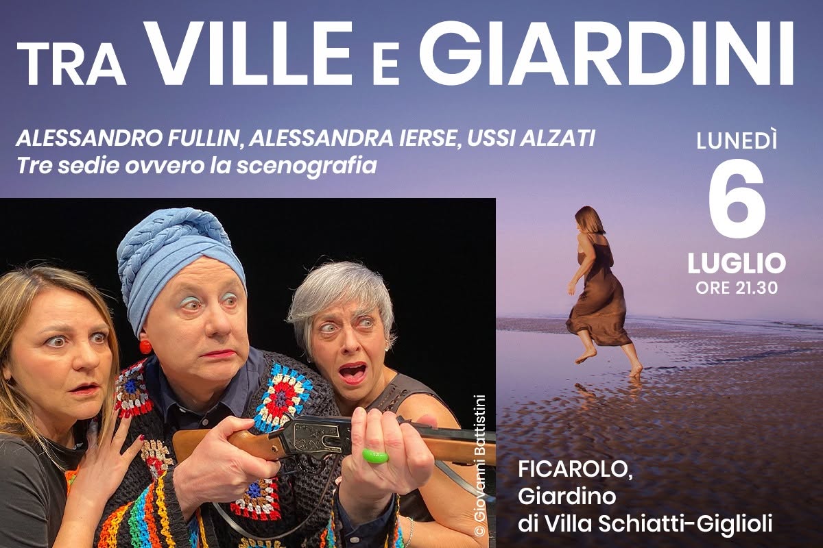 Evento TRE SEDIE ovvero la scenografia Fullin, Ierse, Alzati Locandina TRE SEDIE ovvero la scenografia Fullin, Ierse, Alzati - lunedì 6 luglio ore 21:30 - 23:30