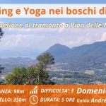 Immagine evento Trek al tramonto e yoga in natura nei boschi di Orino a Orino (VA) Trek al tramonto e yoga in natura nei boschi di Orino a Orino (VA) il 9 agosto 2026