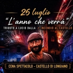 Immagine evento Tributo a Lucio Dalla spettacolo pirotecnico Sergio Casabianca e Le Gocce a Massa (FC) Tributo a Lucio Dalla spettacolo pirotecnico Sergio Casabianca e Le Gocce a Massa (FC) il 26 luglio 2026