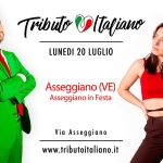 Immagine evento Tributo Italiano live a Asseggiano VE a Venezia (VE) Tributo Italiano live a Asseggiano VE a Venezia (VE) il 20 luglio 2026