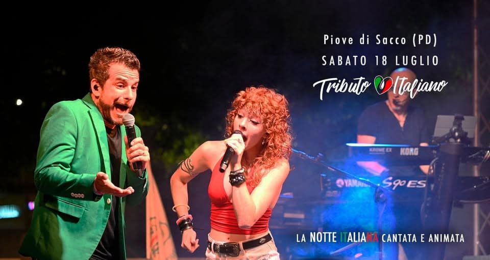 Evento Tributo Italiano live a Piove di Sacco PD Locandina Tributo Italiano live a Piove di Sacco PD - sabato 18 luglio ore 21:30 - 23:30