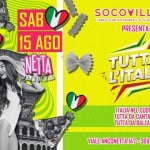 Immagine evento Tutta L’italia It Netta Summer Festival a Vicenza (VI) Potrebbe essere un contenuto di pop art raffigurante il seguente testo "SOCOVILLAGE L'AREA CHE ACCENDE LA TUA SETE DI FIERA L PRESENTA: TUTTA LITALIA SAB 15 AGO NEITA #/PEKE4AA 5 ITALIA NEL CUORE: TИΠΑ DA CANTARE, TTTA DA BALLARE! VIALE ANCONETTA 147- 36100 VICENZA (VI)"