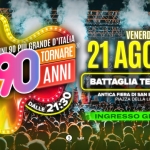 Immagine evento Voglio Tornare Negli Anni 90 r – Battaglia Terme (PD) a Battaglia Terme (PD) Voglio Tornare Negli Anni 90 r - Battaglia Terme (PD) a Battaglia Terme (PD) il 21 agosto 2026
