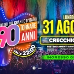 Immagine evento Voglio Tornare Negli Anni 90 r – Crecchio (CH) a Crecchio (CH) Voglio Tornare Negli Anni 90 r - Crecchio (CH) a Crecchio (CH) il 31 agosto 2026