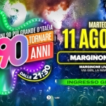 Voglio Tornare Negli Anni 90 r - Marginone (LU) a Altopascio (LU) il 11 agosto 2026
