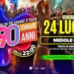 Immagine evento Voglio Tornare Negli Anni 90 r – Medole (MN) a Medole (MN) Voglio Tornare Negli Anni 90 r - Medole (MN) a Medole (MN) il 24 luglio 2026