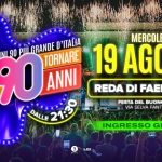 Immagine evento Voglio Tornare Negli Anni 90 r – Reda di Faenza (RA) a Faenza (RA) Voglio Tornare Negli Anni 90 r - Reda di Faenza (RA) a Faenza (RA) il 19 agosto 2026