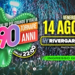 Immagine evento Voglio Tornare Negli Anni 90 r – Rivergaro (PC) a Rivergaro (PC) Voglio Tornare Negli Anni 90 r - Rivergaro (PC) a Rivergaro (PC) il 14 agosto 2026