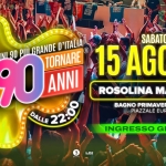 Immagine evento Voglio Tornare Negli Anni 90 r – Rosolina Mare (RO) a Rosolina (RO) Voglio Tornare Negli Anni 90 r - Rosolina Mare (RO) a Rosolina (RO) il 15 agosto 2026