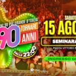Immagine evento Voglio Tornare Negli Anni 90 r – Seminara (RC) a Sant’Anna (RC) Voglio Tornare Negli Anni 90 r - Seminara (RC) a Sant'Anna (RC) il 15 agosto 2026