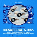 Immagine evento Wednesday Vinyl – Il djset del mercoledì in vinile – Programma nei dettagli dell’ evento a Pisa (PI) Potrebbe essere un'illustrazione raffigurante testo