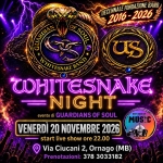Immagine evento Whitesnake night a Ornago Whitesnake night a Ornago il 18 settembre 2026
