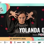 Immagine evento YOLANDA OSUNA presenta Cordobesa 30.08.2026 Arena Fenicia Festival – Sant’Antioco a Sant’Antioco YOLANDA OSUNA presenta Cordobesa 30.08.2026 Arena Fenicia Festival - Sant'Antioco a Sant'Antioco il 30 agosto 2026
