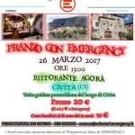 Immagine evento 100 cene per Emergency a Civita a Civita (CS) No photo description available.