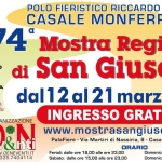 Immagine evento 74° Mostra Regionale di San Giuseppe a Casale Monferrato (AL) No photo description available.