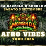Immagine evento Afro Vibes – Gazzolo D’arcole a Arcole (VR) Afro Vibes - Gazzolo D'arcole a Arcole (VR) il 5 settembre 2026